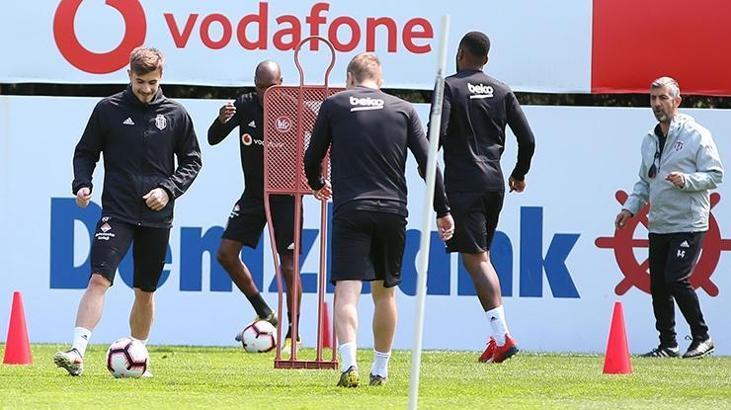 Beşiktaş kondisyon ve taktik çalıştı