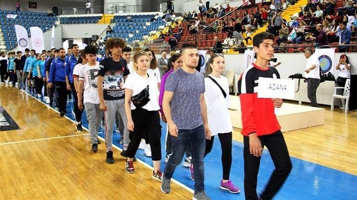 İşitme Engelliler Türkiye Şampiyonaları Mersin'de başladı