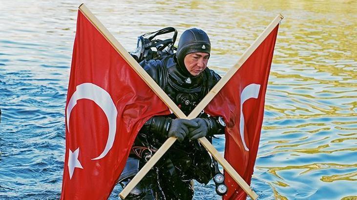 Cem Karabay'dan 23 Nisan dalışı
