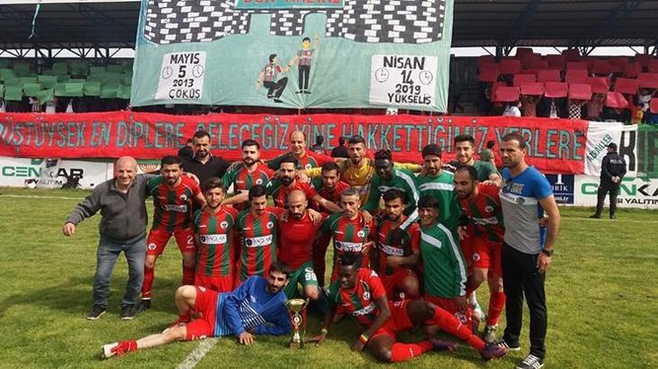 Diyarbakırspor 1. Amatör Lig'de şampiyon oldu