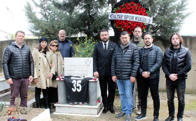 Altay'da efsane başkan Rıdvan Burteçin unutulmadı