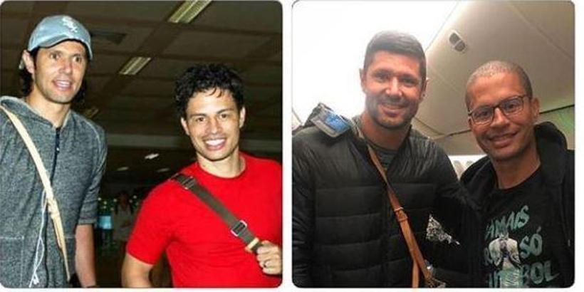 Alex de Souza ve Luciano derbi için İstanbul'da!