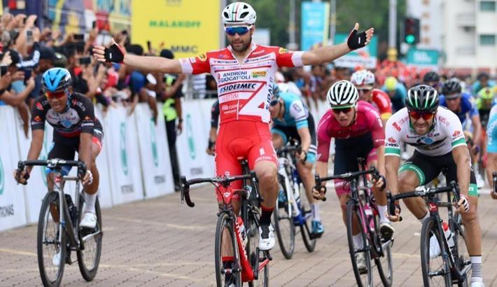 24. Langkawi Bisiklet Turu'nun altıncı etabını Matteo Pelucchi kazandı