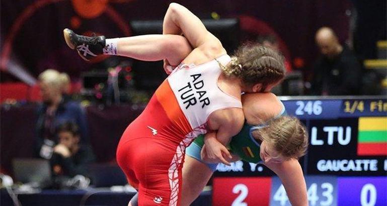 Yasemin Adar, Avrupa Güreş Şampiyonası'nda finalde