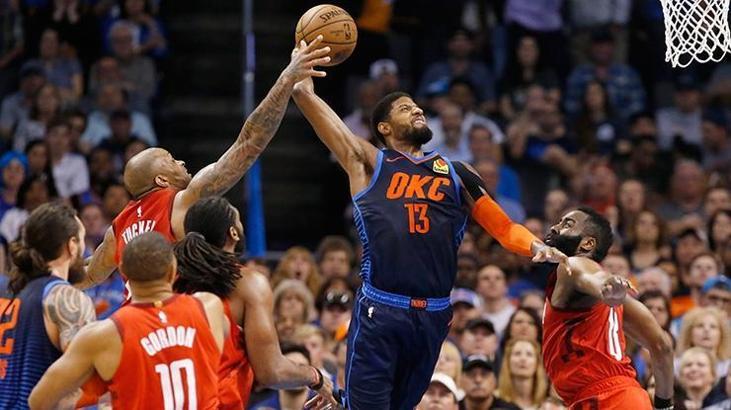 Paul George, Rockets'ı son saniyede yıktı