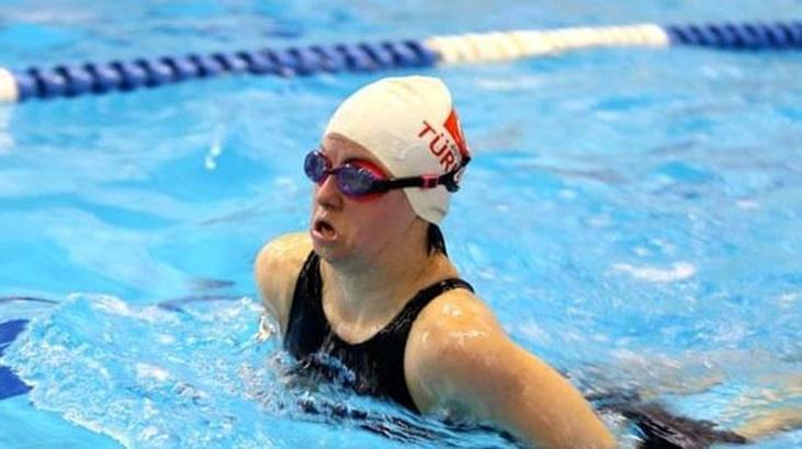 Down Sendromlu Milli Yüzücü Çağla'dan şampiyonada başarı