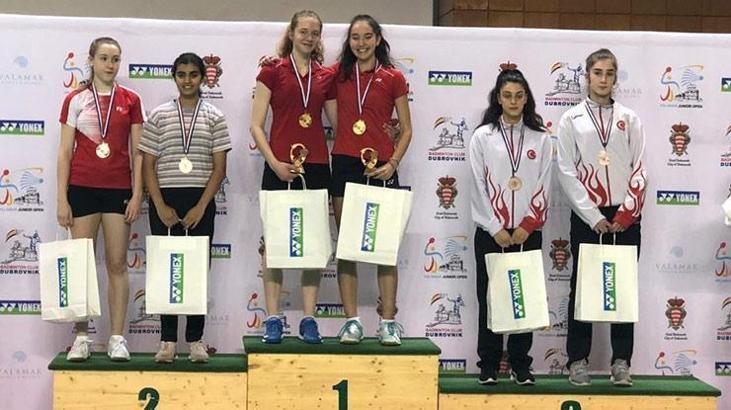 Milli sporcular Hırvatistan'dan madalyayla döndü
