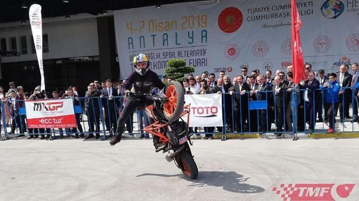 Hestourex'te Motosiklet Federasyonu büyük ilgi gördü
