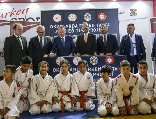 'Okullarda Erken Yaşta Judo Eğitimi' protokolü imzalandı