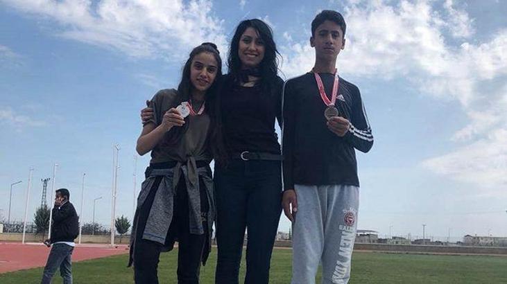 Eylem Tektaş ve Zeynel Abidin Katran dereceye girdi