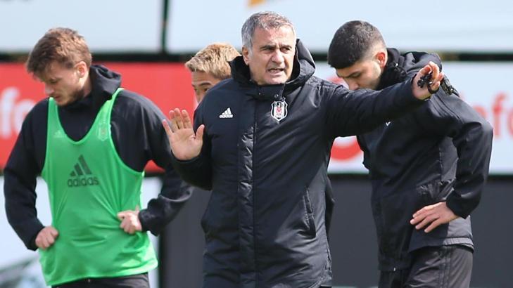 Beşiktaş'ta Şenol Güneş'ten taktik dersleri