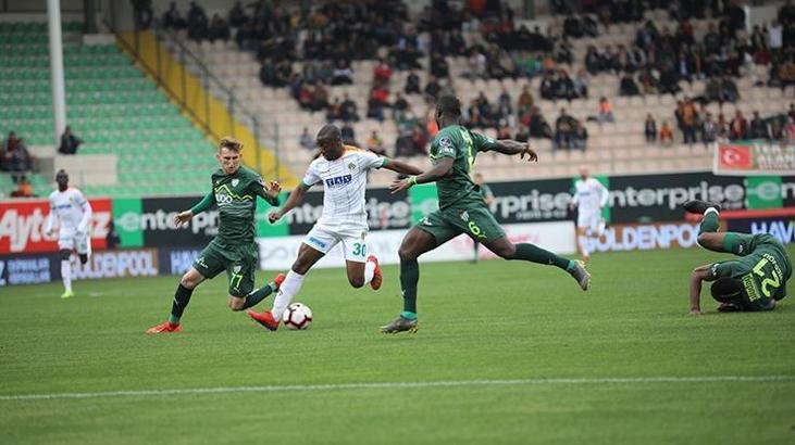 Alanyaspor - Bursaspor maç sonucu: 1-0