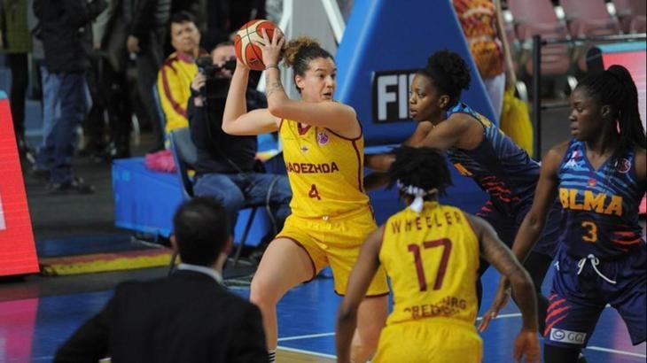 Kadınlar EuroCup Finali'nde avantaj Nadezhda'yı mağlup eden BLMA'nın: 71-75