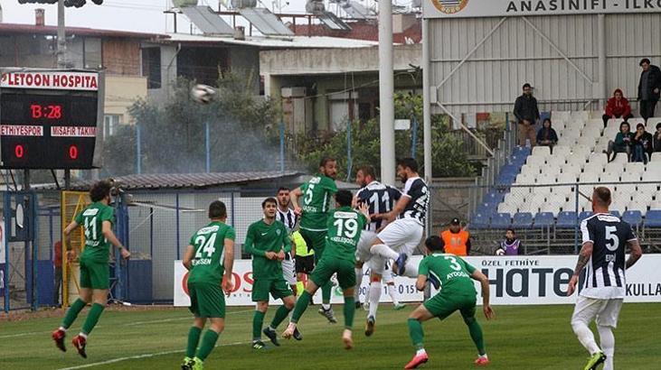 TFF 2. Lig: Fethiyespor: 0 - Kırklarelispor 2