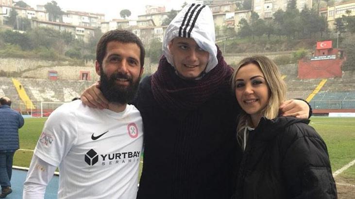 Takım kaptanı galibiyeti kardeşiyle kutladı