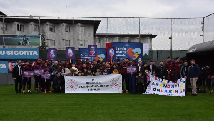 Trabzonspor'dan otizme destek