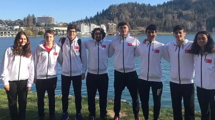 Kayserili sporcular Slovenya'dan altın madalya kazandı