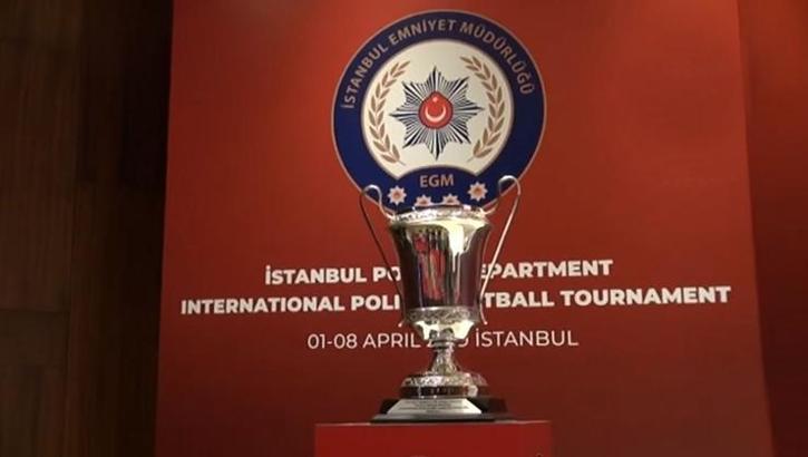 Uluslararası Polis Futbol Turnuvası'nın kura çekimi yapıldı
