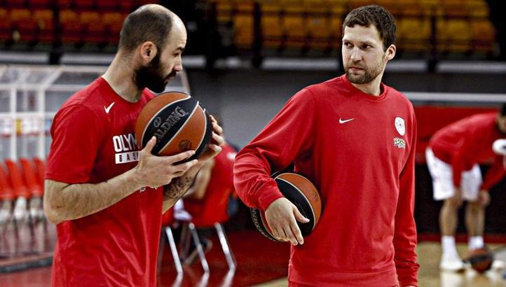Olympiacos'ta Spanoulis ve Strelnieks yok