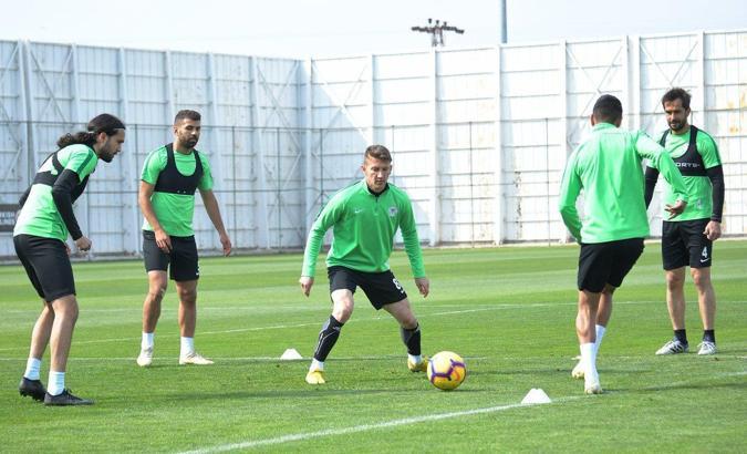 Atiker Konyaspor, Başakşehir maçının hazırlıklarını sürdürdü