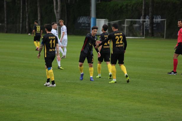 Malatyaspor hazırlık maçında berabere kaldı