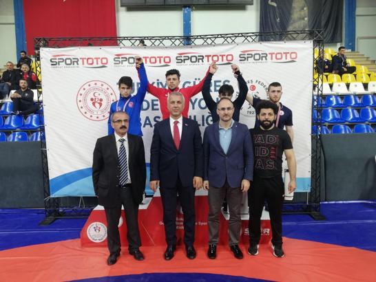 Türkiye Gençler Greko-Romen Güreş Şampiyonası sona erdi