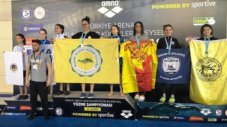 Yıldızlar Türkiye Yüzme Şampiyonası sona erdi