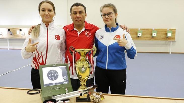 Silah ustası babanın kızı Nilay Ak, olimpiyatlara hazırlanıyor