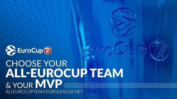 EuroCup'ın en iyileri için taraftar oyları bekleniyor