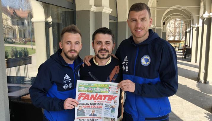 Edin Dzeko FANATİK'e konuştu: Visca artık aramıza gelmeli!