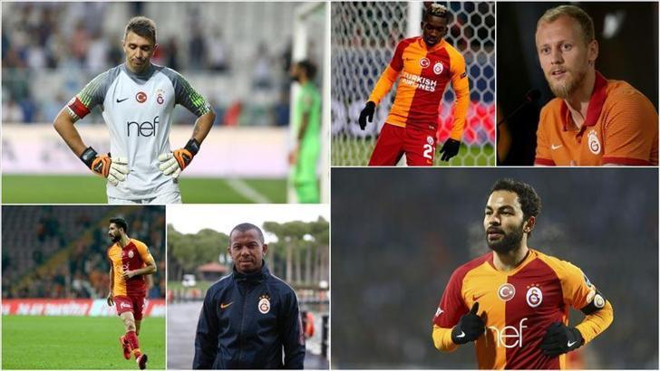 Galatasaraylı futbolculardan