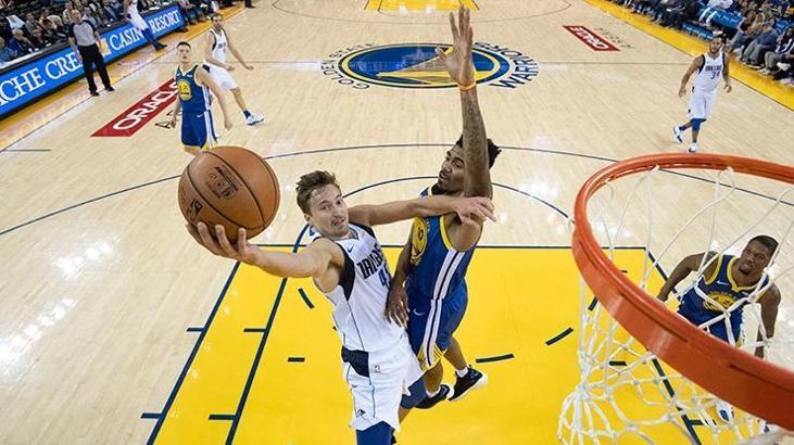 Mavericks, Warriors'a fark attı