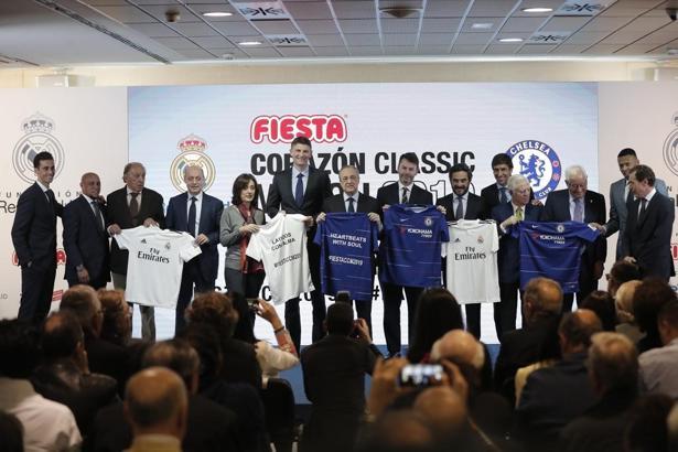 Real Madrid ile Chelsea'nin veteranları karşılaşacak