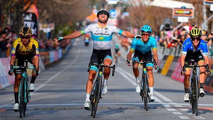Tirreno - Adriatico'da 4. günün galibi Alexey Lutsenko