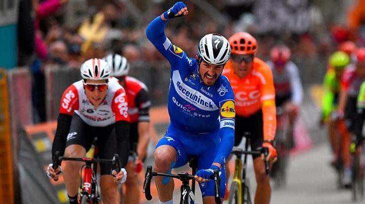Julian Alaphilippe, Tirreno Adriatico'da ikinci etap galibiyetini yaşadı
