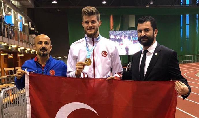 İşitme engelli Yasin Süzen'in hedefi olimpiyat