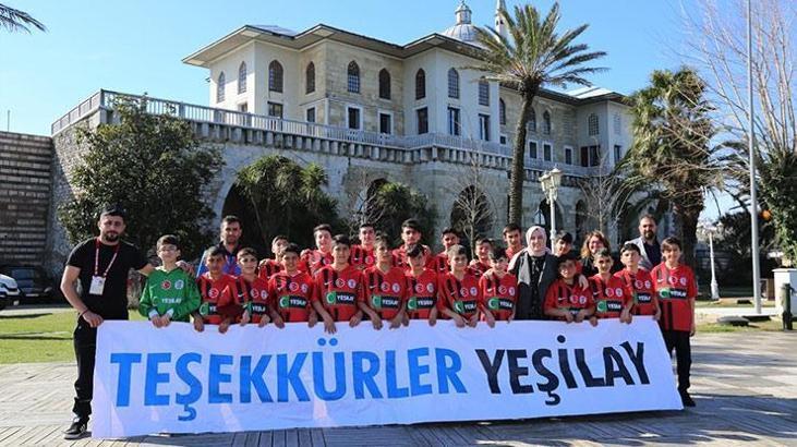 Yeşilay'ın desteklediği 1071 Malazgirt Spor Kulübü “Hayata Yeşil Işık Yaktı”