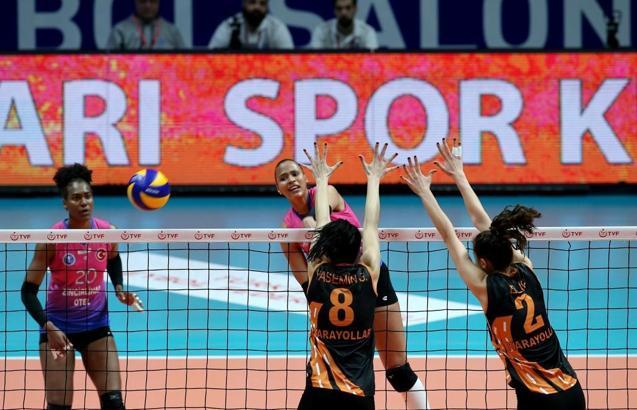 AXA Sigorta Kadınlar Kupa Voley | Karayolları: 0 - Aydın Büyükşehir Belediyespor: 3