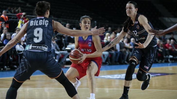 Çekişmeli maçta Çukurova, BOTAŞ'ı mağlup etti: 69-70