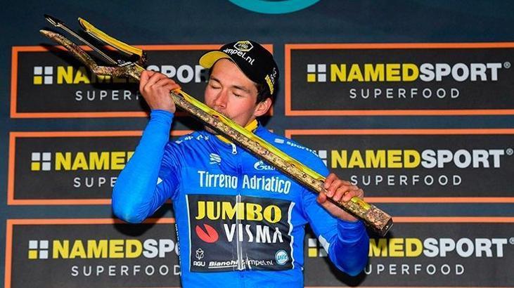 Primož Roglič, Tirreno Adriatico'yu 0,31 saniye farkla kazandı!