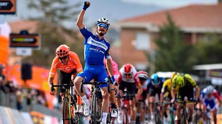 Tirreno-Adriatico'nun 2. gününde Julian Alaphilippe kazandı!