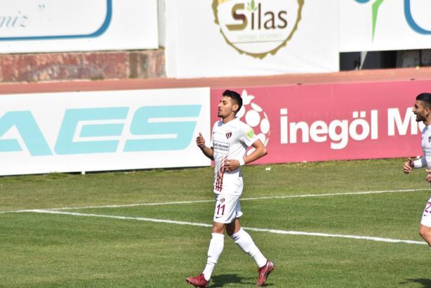 Utaş Uşakspor - İnegölspor maç sonucu: 1-2