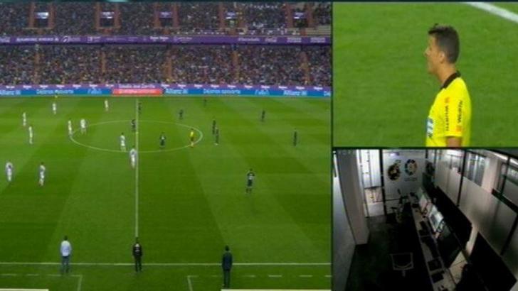 Real Madrid-Real Valladolid maçında VAR skandalı!