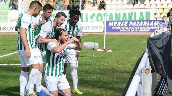 Giresunspor 12 maç sonra kazandı