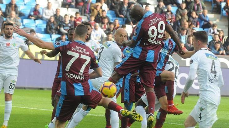 Trabzonspor - Akhisarspor maç sonucu: 2-1