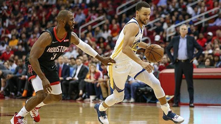 Rockets'ı Warriors durdurdu