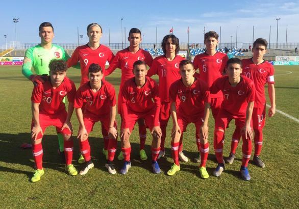 U16 Milli Takımı Hırvatistan ile 1-1 berabere kaldı