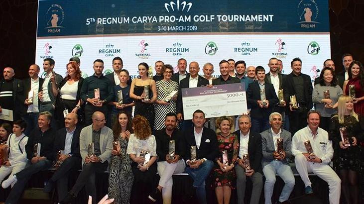 Regnum Carya Pro-Am Golf Turnuvası'nın şampiyonu Ali Altuntaş