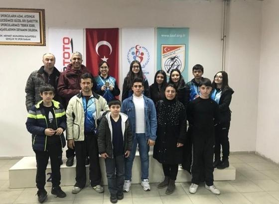 Damla Yılmaz atıcılıkta Türkiye rekoru kırdı