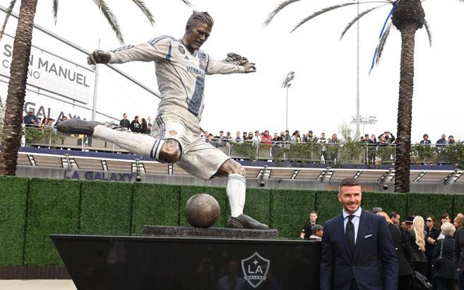 David Beckham, MLS tarihinde heykeli dikilen ilk futbolcu oldu!